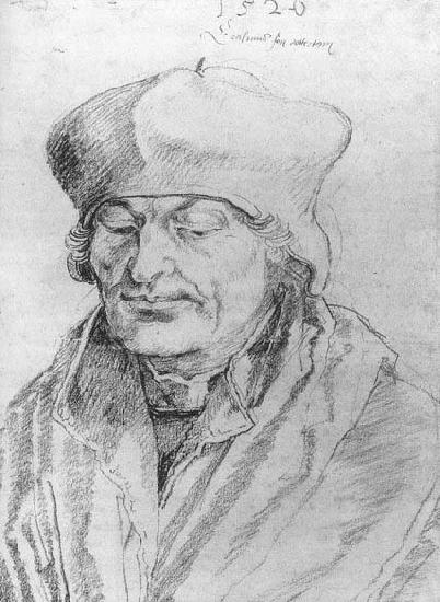 Albrecht Durer Portrait of Erasmus